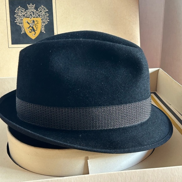 Vintage Mallory Aristocratic Fedora size 6 7/8 - Picture 3 of 6